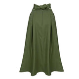 Korean Fashion Solid Color Skirt